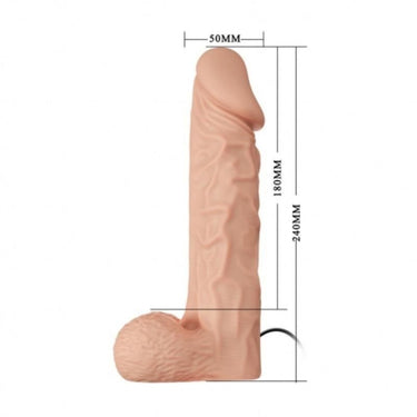 Imbracatura regolabile con dildo vibrante morbido e flessibile